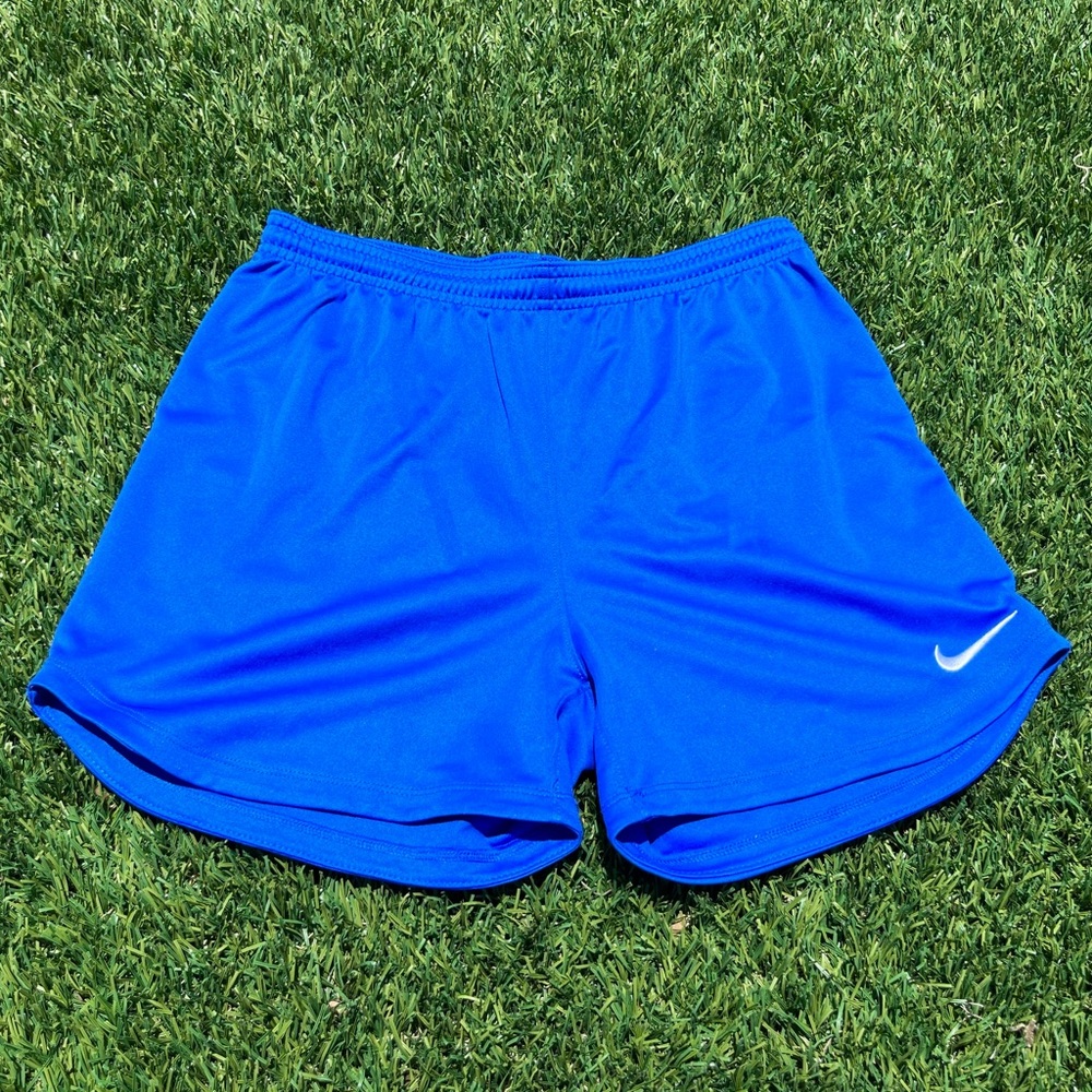 Nike Soccer Shorts, Size Small, Royal Blue